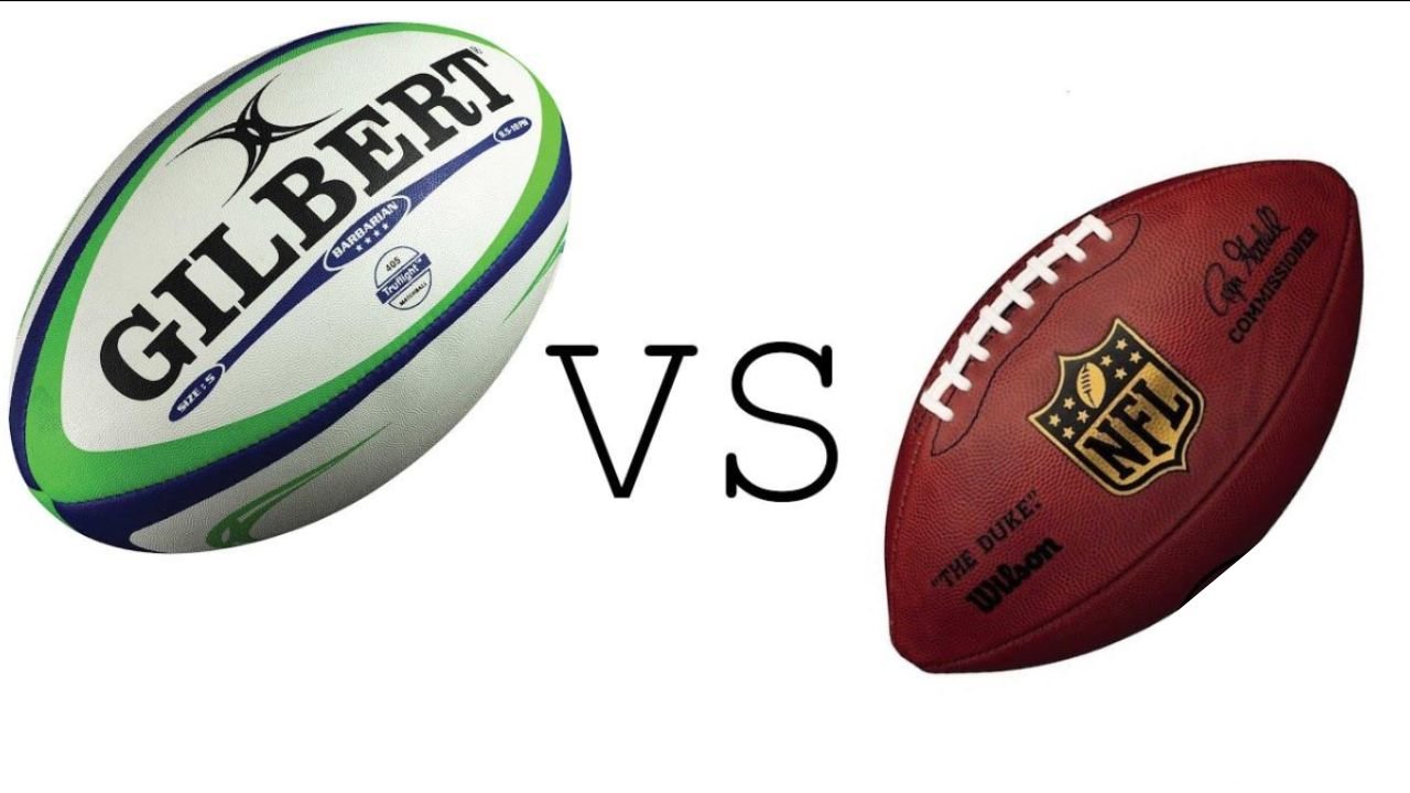 NFL Ball vs Rugby Ball