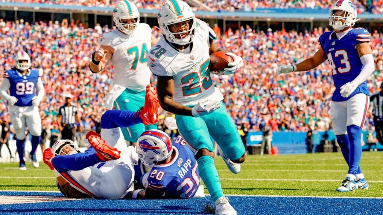 miami dolphins vs buffalo bills match player stats