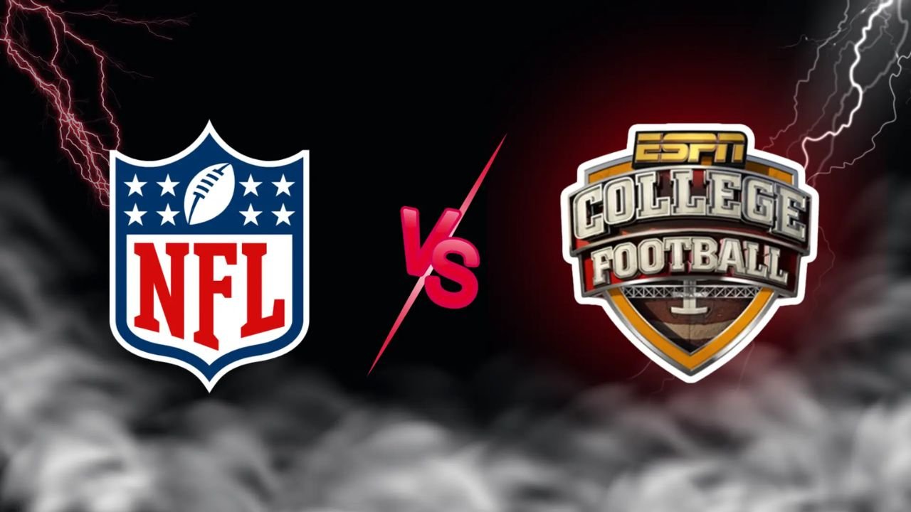 nfl vs college football