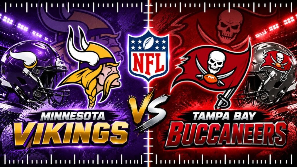 Minnesota Vikings vs Tampa Bay Buccaneers Match Player Stats