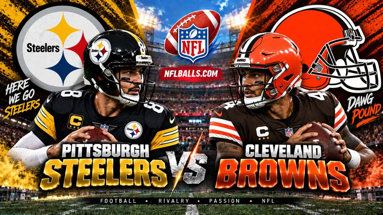 Pittsburgh Steelers vs Cleveland Browns Match Player Stats, History, Records & Predictions