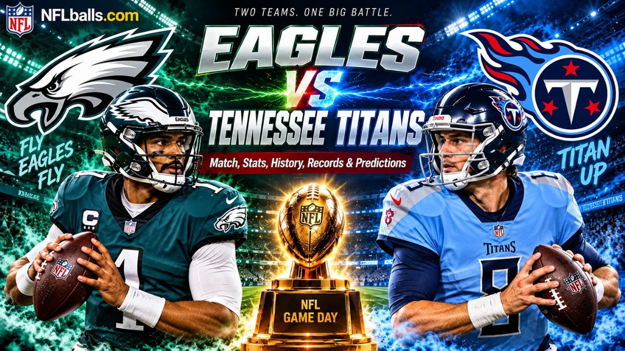 Philadelphia Eagles vs Tennessee Titans Match, Stats, History, Records & Predictions