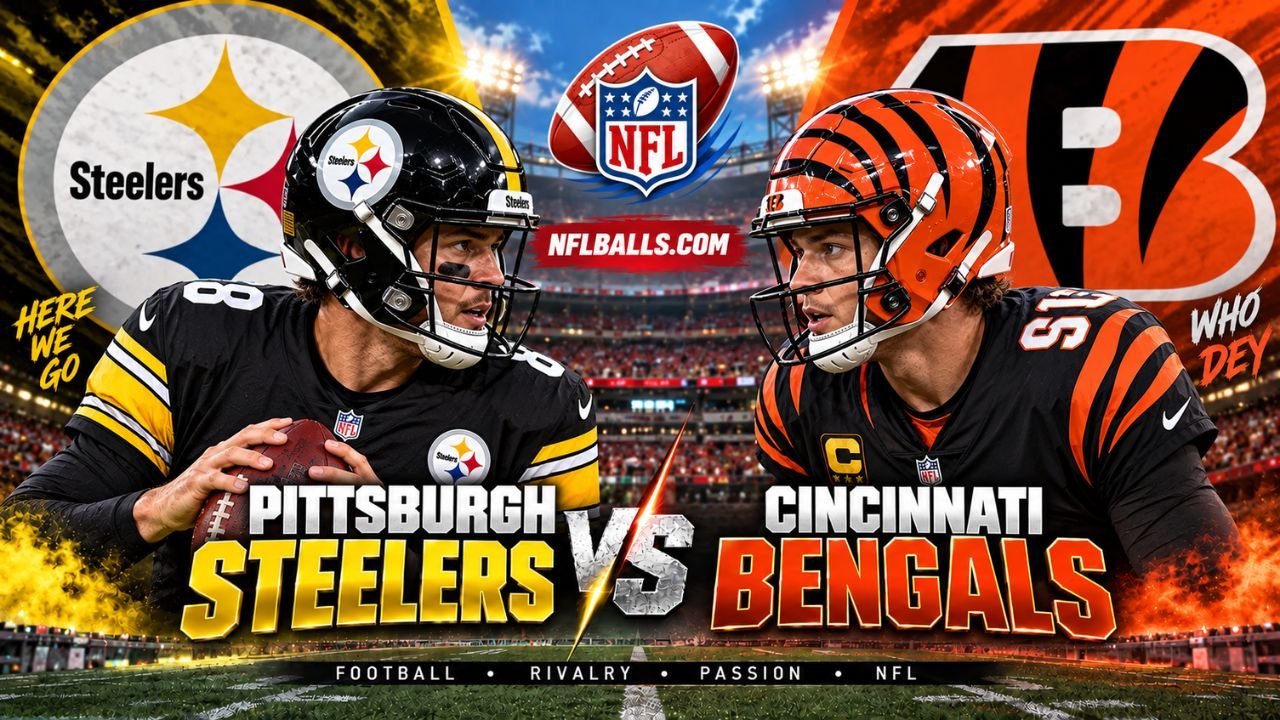 Pittsburgh Steelers vs Cincinnati Bengals Match Player Stats, History, Records & Predictions