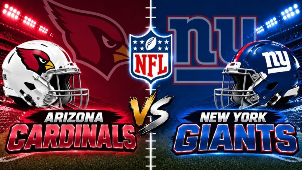 Arizona Cardinals vs New York Giants Match Player Stats