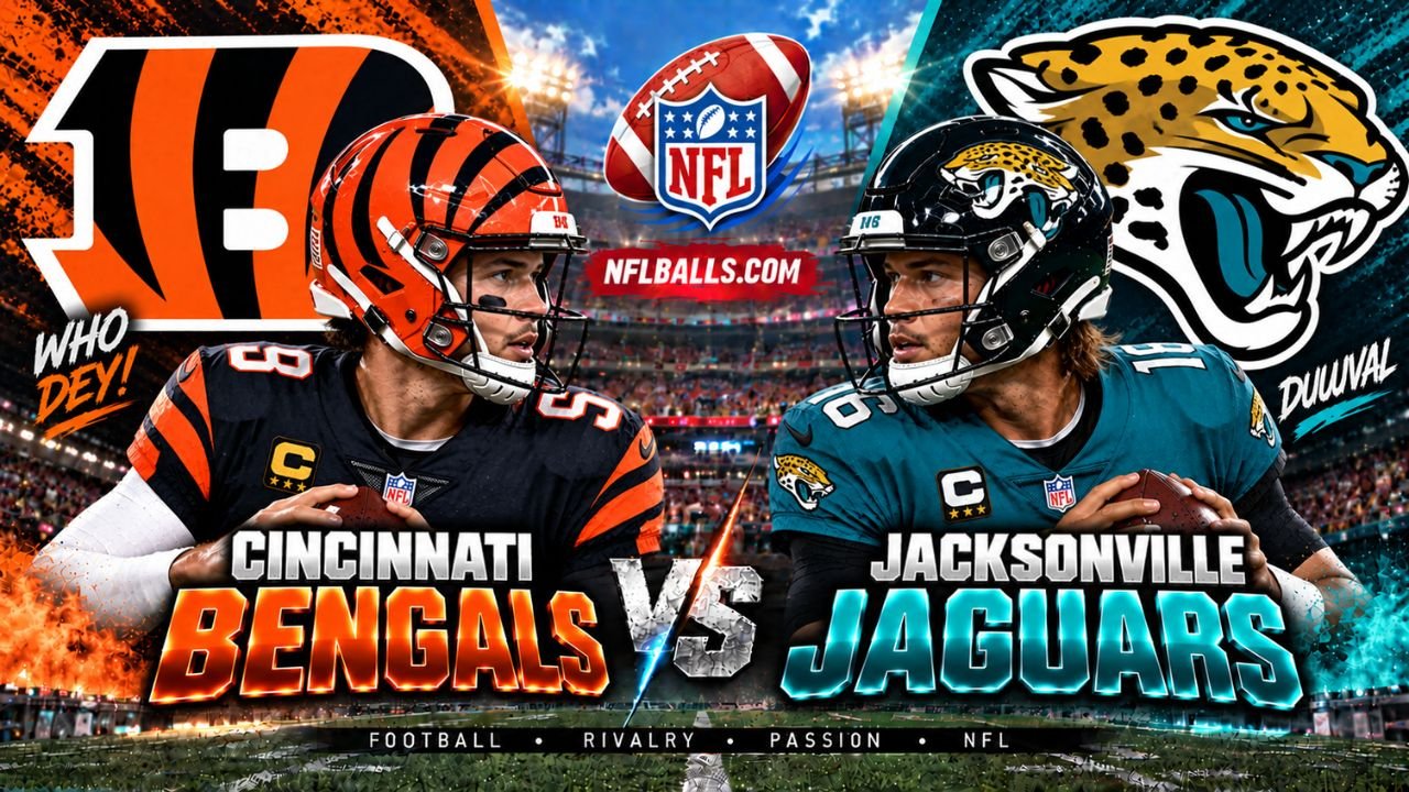 Cincinnati Bengals vs Jacksonville Jaguars Match Player Stats, History, Records & Predictions