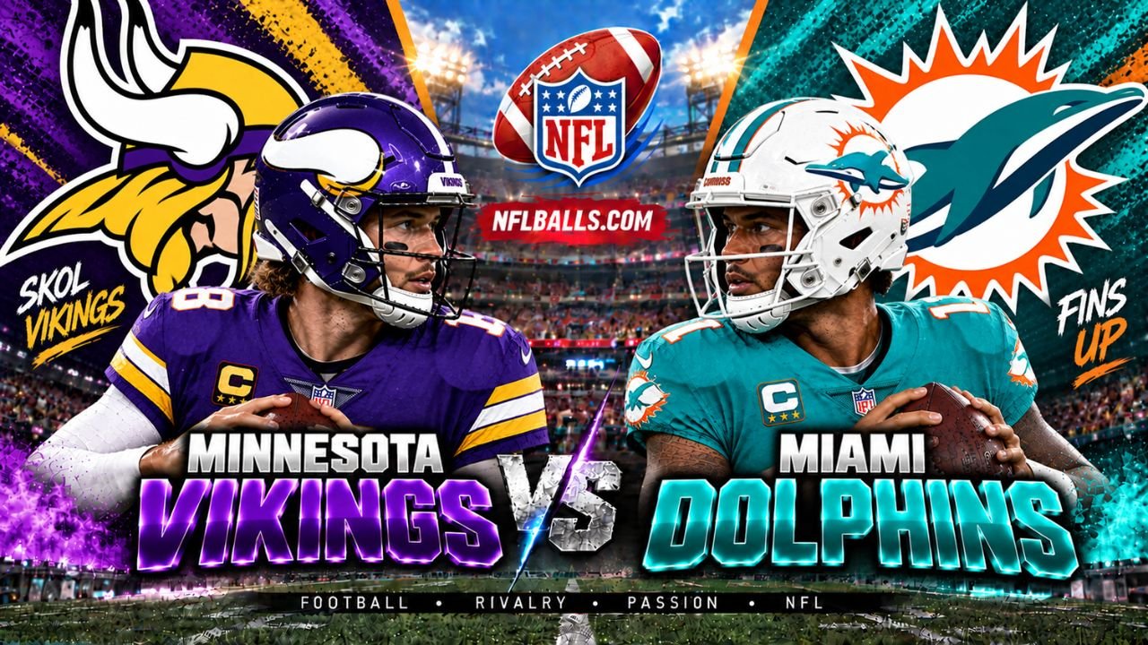 Minnesota Vikings vs Miami Dolphins Match Player Stats, History, Records & Predictions
