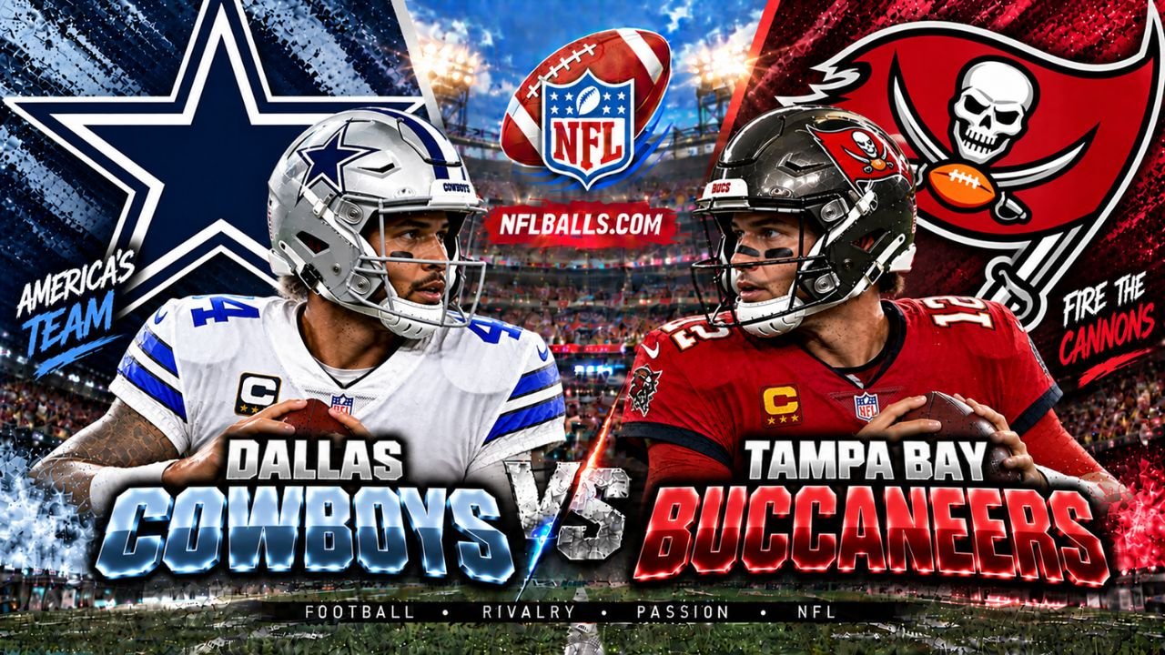 Dallas Cowboys vs Tampa Bay Buccaneers Match Player Stats, History, Records & Predictions