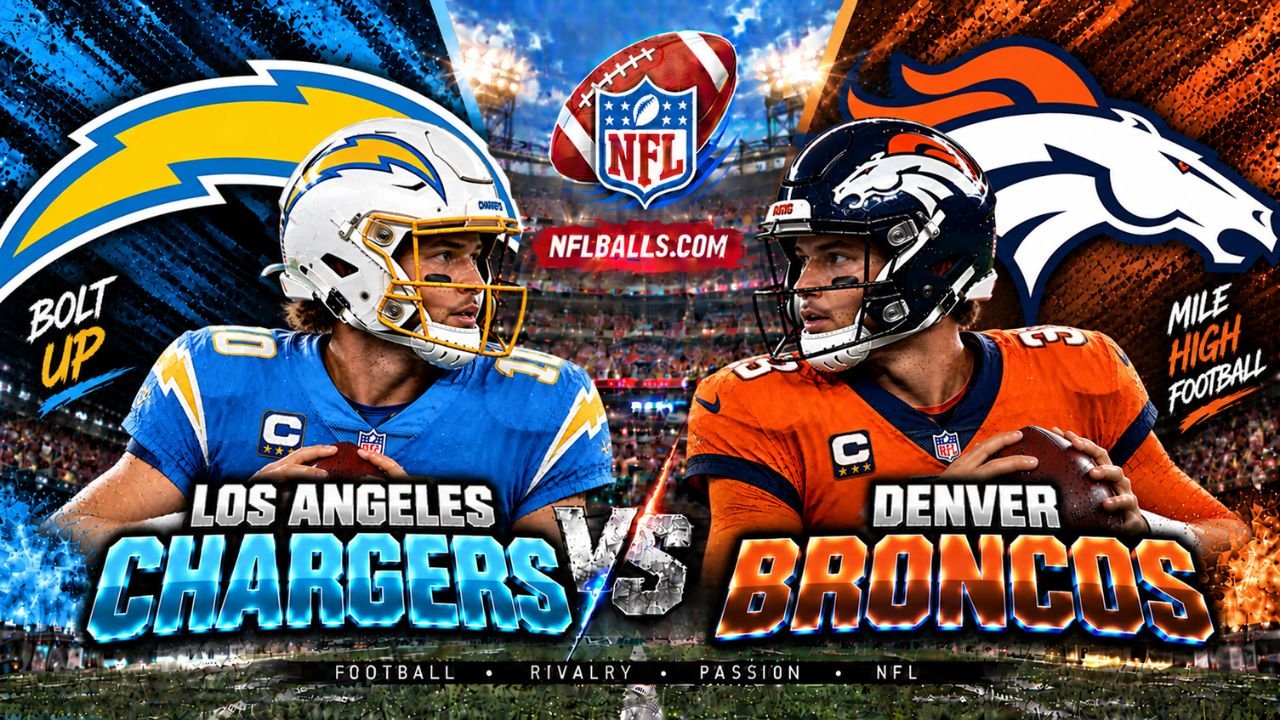 Los Angeles Chargers vs Denver Broncos Match Player Stats, History, Records & Predictions