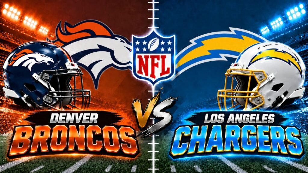 denver broncos vs los angeles chargers Match Player Stats, History, Records & Predictions