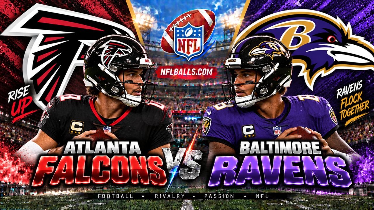 Atlanta Falcons vs Baltimore Ravens Match Player Stats, History, Records & Predictions