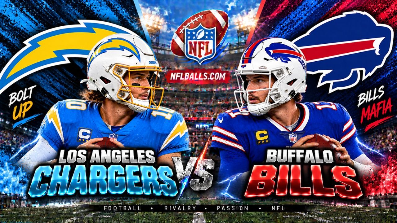 Los Angeles Chargers vs Buffalo Bills Match Player Stats, History, Records & Predictions