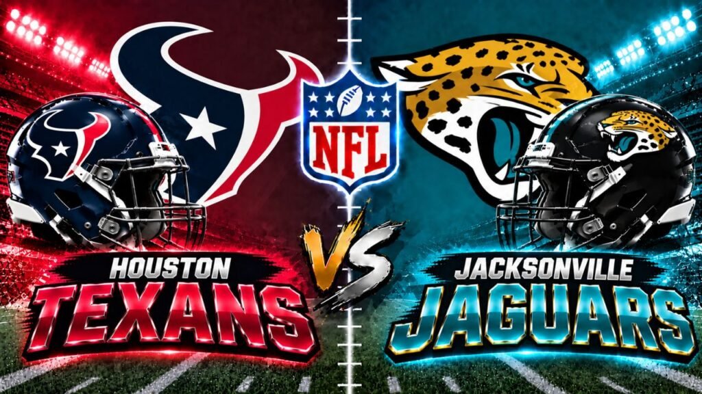 Houston Texans vs Jacksonville Jaguars Match Player Stats, History, Records & Predictions