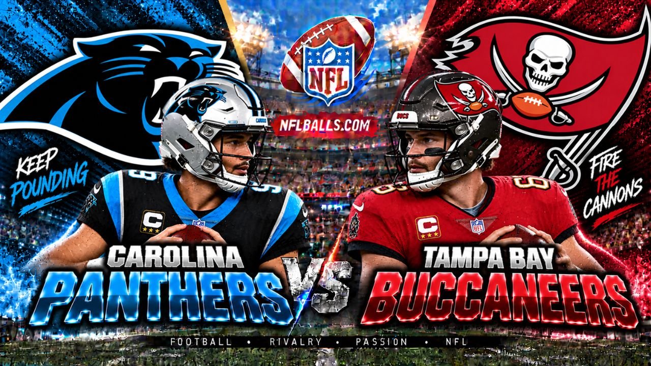 Carolina Panthers vs Tampa Bay Buccaneers Match Player Stats, History, Records & Predictions
