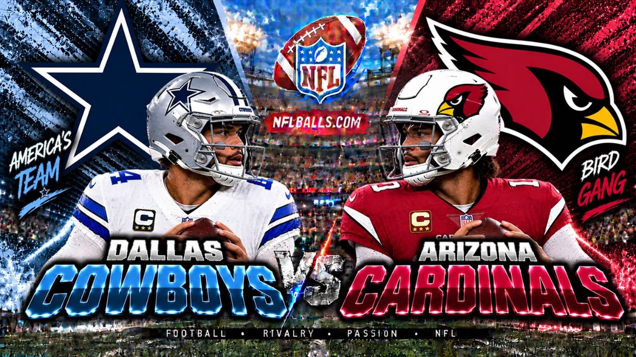 Dallas Cowboys vs Arizona Cardinals Match Player Stats, History, Records & Predictions
