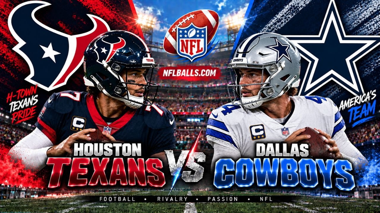 Houston Texans vs Dallas Cowboys Match Player Stats, History, Records & Predictions