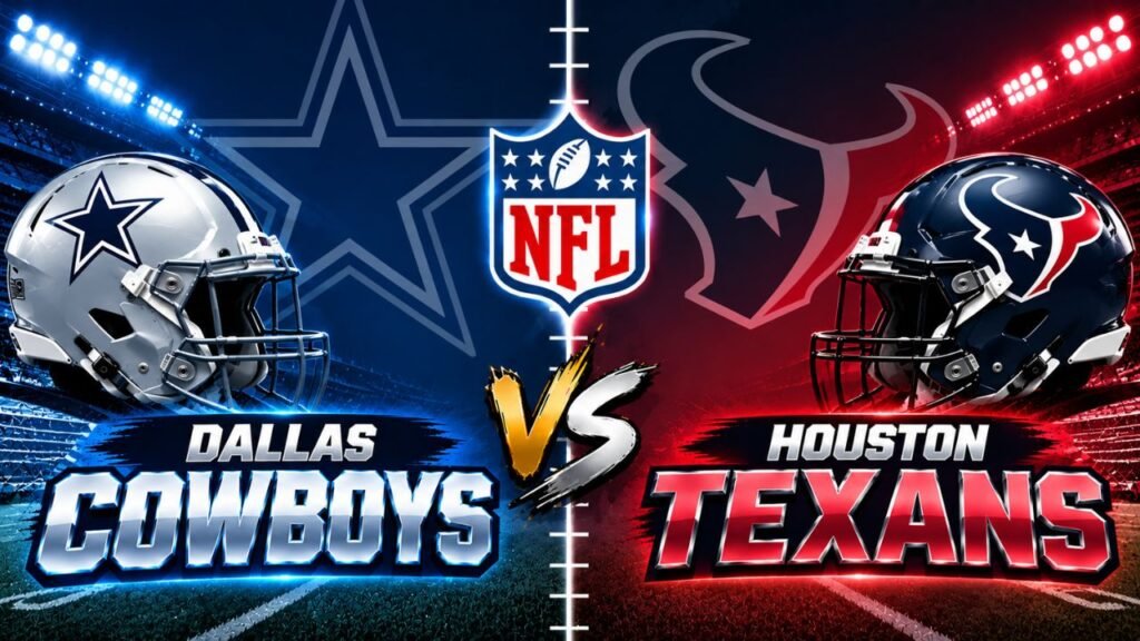 dallas cowboys vs houston texans Match Player Stats